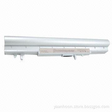 Replacement laptop battery for the Asus A42-W3, with 8 cells